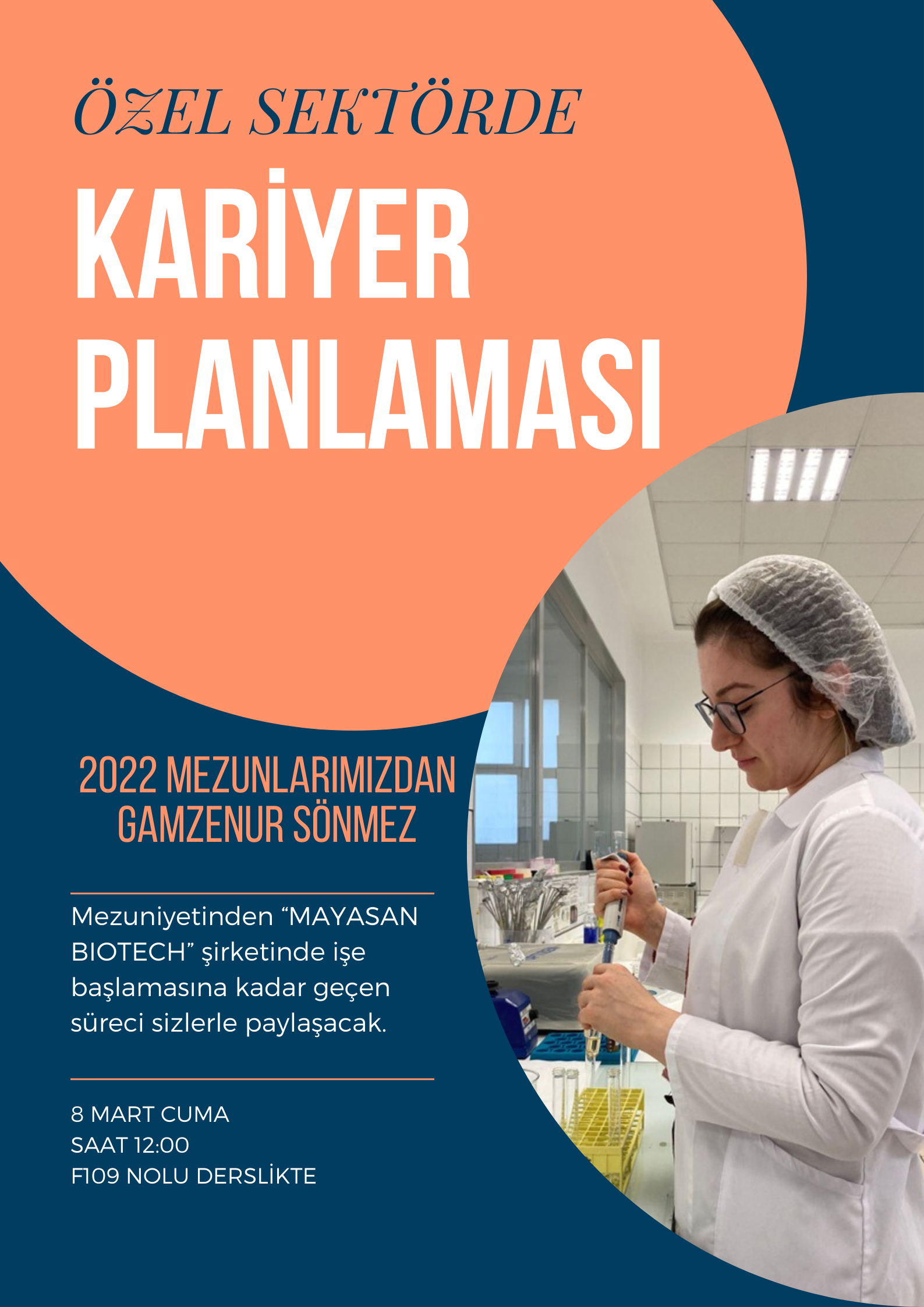 Özel Sektörde Kariyer Planlaması Semineri: Gamzenur Dönmez